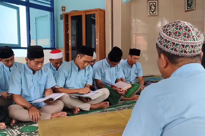 Ratusan Napi Ikuti Pesantren Kilat di LP Kelas 2B Rembang