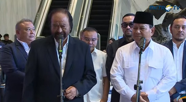 Prabowo: Saya Sangat Menghargai Sikap NasDem