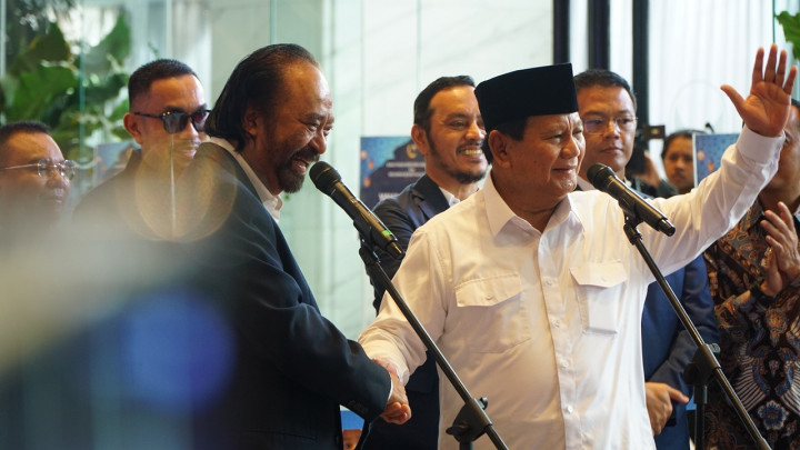 Ditanya Peluang Gabung Pemerintahan Prabowo, Begini Jawaban Surya Paloh