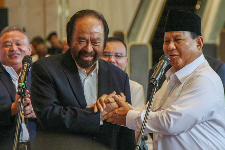 Peluang NasDem Gabung Prabowo, Surya Paloh: Fifty-Fifty Possibilitynya