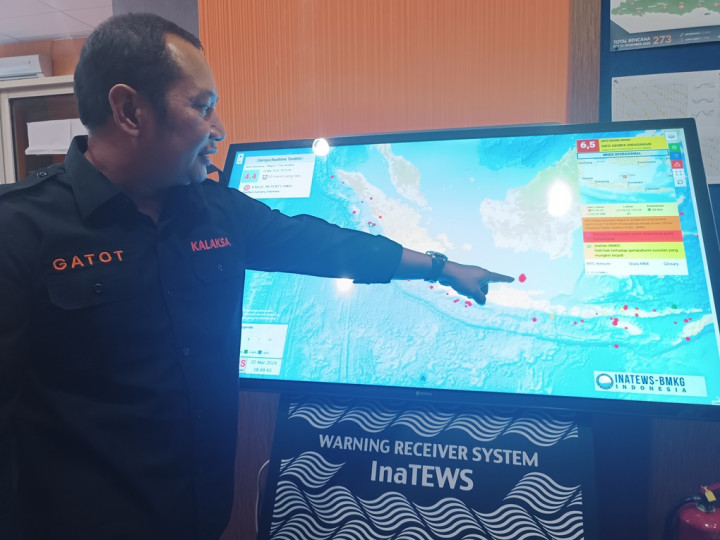 BPBD Jatim Catat 68 Kali Gempa Susulan di Pulau Bawean