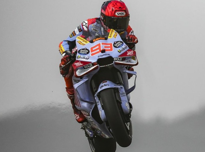 Gaya Balap Honda Biang Kerok Kecelakaan Marquez di Latihan Bebas MotoGP Portugal