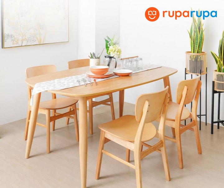 5 Tips Membuat Ruang Makan Japandi yang Nyaman