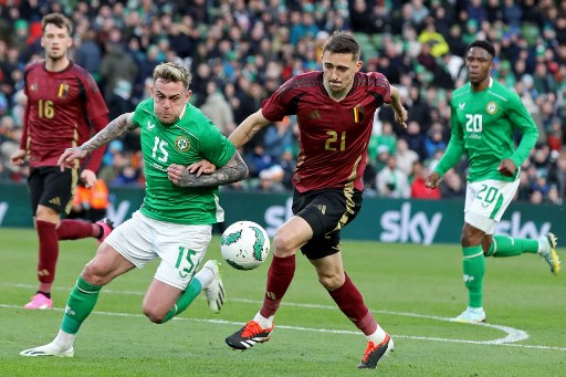 Belgia Ditahan Imbang Republik Irlandia tanpa Gol