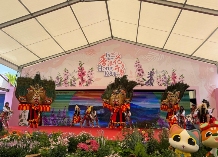 Meriah! Tarian Indonesia Jadi Atraksi Utama di Hong Kong Flower Show 2024