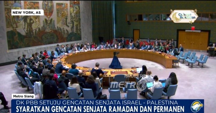 PBB Setujui Resolusi Gencatan di Gaza, Kali Ini Tanpa Veto