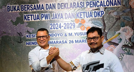 Duet Kesit Budi Handoyo-Yusuf Muhamad Siap Pimpin PWI Jaya 2024-2029