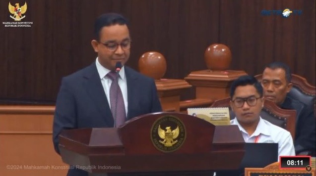 Pernyataan Lengkap Anies di Sidang Gugatan PHPU di MK: Pilpres 2024 Tak Dijalankan Bebas, Jujur dan Adil