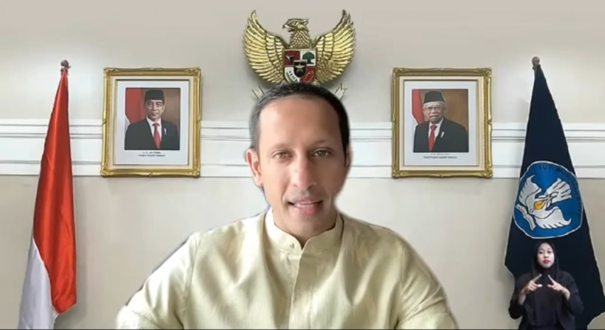 Mendikbudristek Nadiem Makarim. DOK Puslapdik