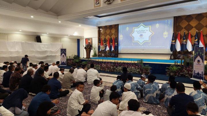 Gelar Buka Bersama, Begini Pesan Ketua DPW NasDem DKI ke Para Caleg