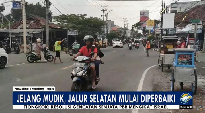 Perbaikan Jalur Lintas Selatan Lewo-Tasikmalaya Dikebut Jelang Mudik 2024