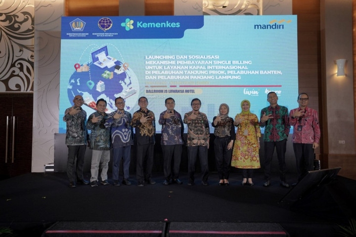 Makin Mudah! Kemenkeu, Kemenhub, Kemenkes, dan Bank Mandiri Berkolaborasi Pangkas Transaksi di Pelabuhan
