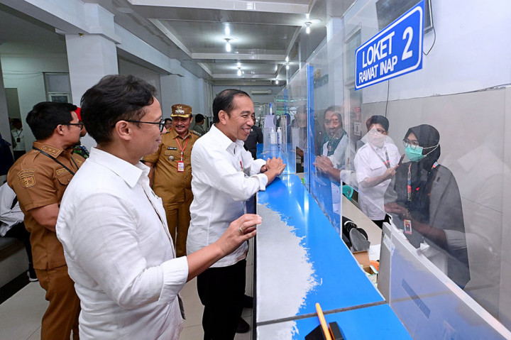 Momen Jokowi Tinjau Fasilitas dan Layanan Kesehatan RSUD Tolitoli