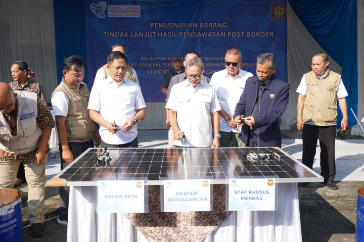 Kemendag Musnahkan Barang Impor Ilegal, Nilainya Mencapai Rp9,3 Miliar!