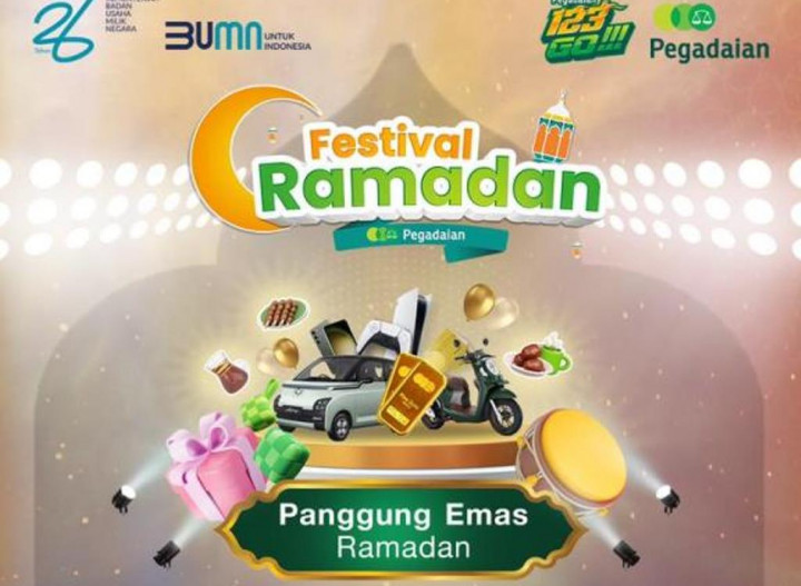 Panggung Emas Ramadan Pegadaian Kanwil IX Jakarta 2 Bertabur Hadiah, Catat Lokasi dan Tanggalnya