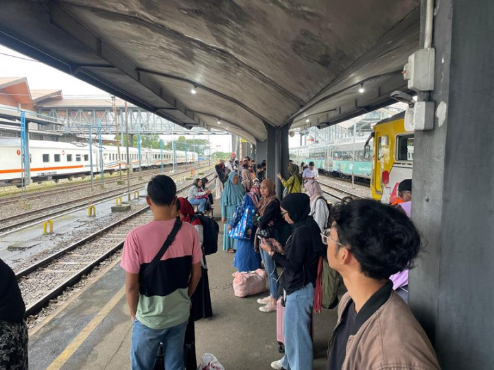 40 Ribu Tiket Kereta Api Mudik Lebaran dari Stasiun Malang Ludes Terjual