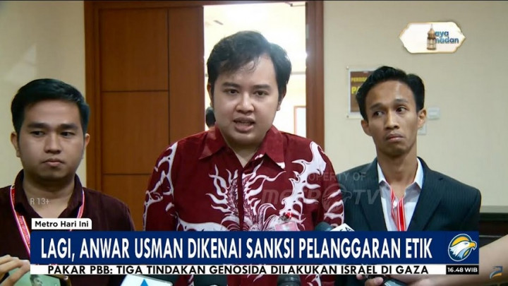 Anwar Usman Disanksi Lagi karena Langgar Kode Etik, Pelapor: Harusnya Dipecat