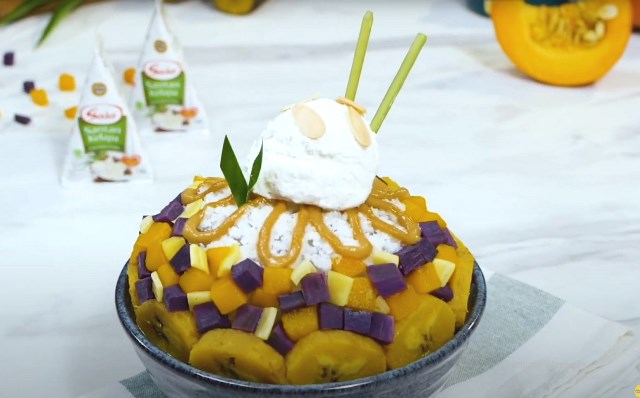 Kolak ini unik dan ala Korea Selatan. Jangan ragu buatnya, rasanya enak lho (Foto: Dok. Endeus TV)