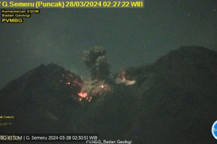 Kondisi Terkini Semeru usai Erupsi, Badan Geologi: Potensi Aliran Lahar Masih Tinggi