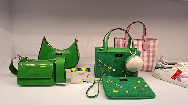 Kate Spade New York menampilkan olahraga golf ke koleksi novelty Tee Time. (Foto: Dok. Medcom.id/Aulia Putriningtias)