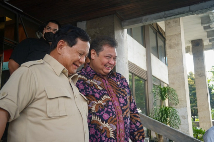 Prabowo-Gibran Menang, Airlangga Pamer Kontribusi Golkar