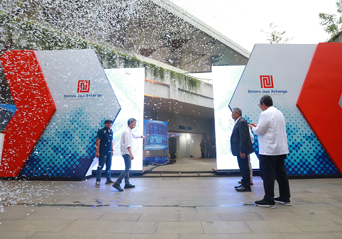 Peresmian Tunnel Jurangmangu di Kawasan Bintaro Jaya Xchange. (Foto: Dok. Istimewa)