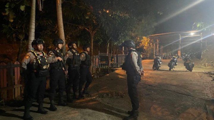 Jaga Kamtibmas, Polda Papua Gelar Patroli Malam