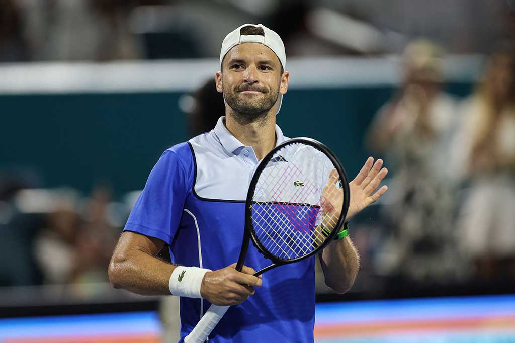 Dimitrov Tantang Sinner di final Miami Open