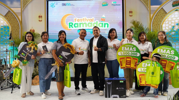 Pegadaian Gelar Panggung Emas dalam Rangka Puncak Festival Ramadan 1445H