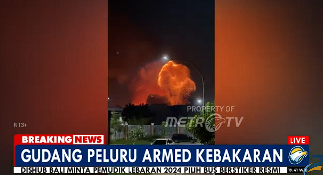 Ledakan Gudang Peluru hingga Perlindungan PRT