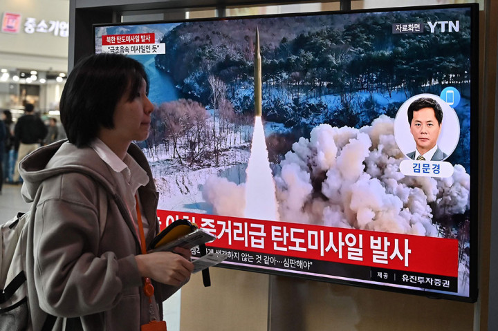 Korea Utara Tembakkan Rudal Balistik