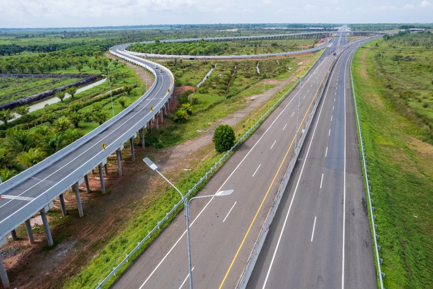 Ilustrasi jalan tol. Foto: Dokumen Hutama Karya