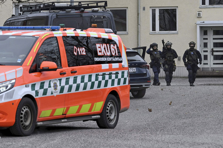 Anak 12 Tahun Lepaskan Tembakan di Sekolah Finlandia, 3 Orang Terluka