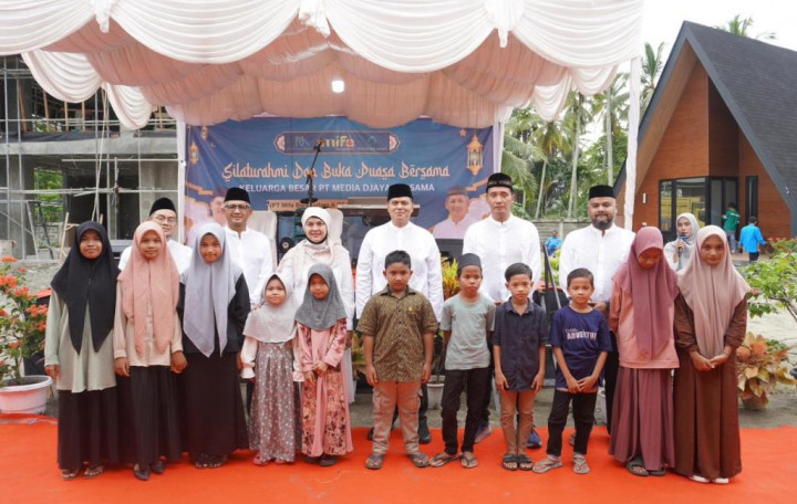 Sambut Idulfitri, Media Djaya Group Santuni Ratusan Anak Yatim