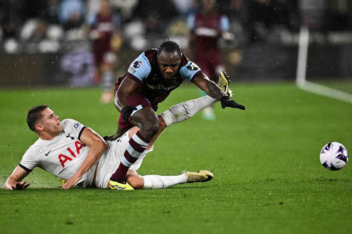 West Ham Vs Tottenham Berakhir Imbang 1-1