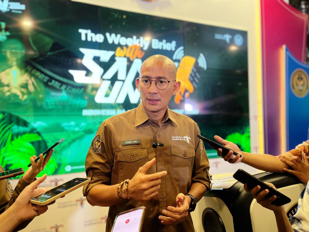 Menparekraf Sandiaga. Dok. A. Firdaus/Medcom