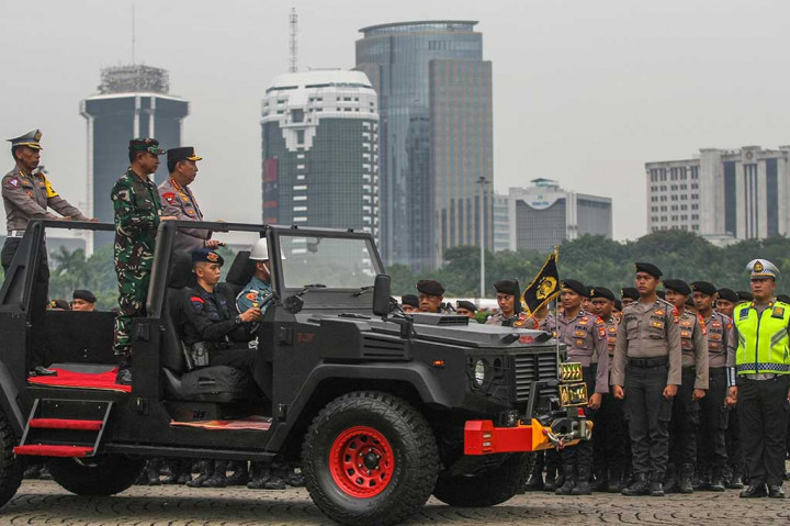 Kapolri-Panglima TNI Cek Kesiapan Personel Operasi Ketupat 2024