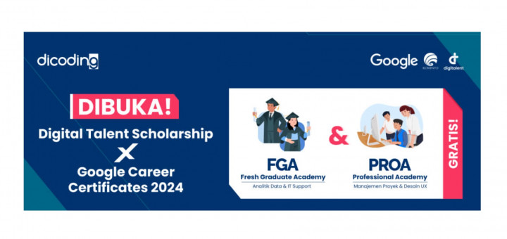Kominfo dan Google Buka 2.500 Beasiswa untuk Talenta Digital Indonesia