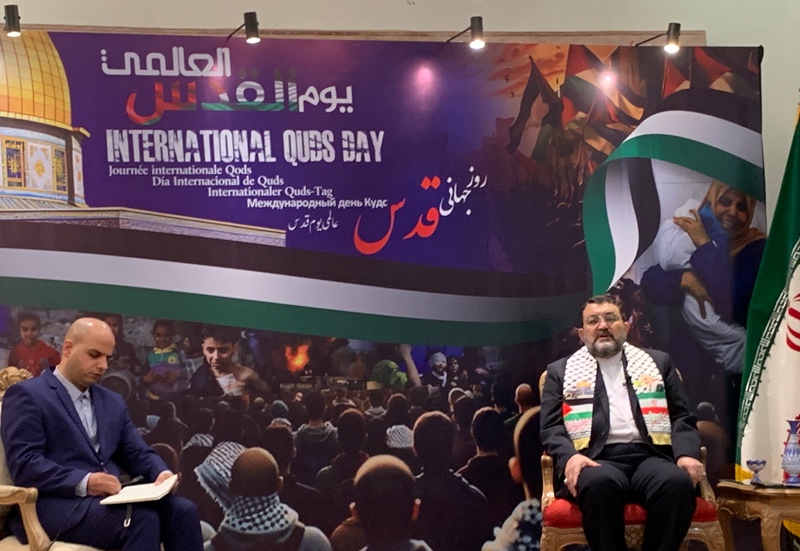 Duta Besar Iran untuk Indonesia, Mohammad Boroujerdi (kanan). Foto: Medcom.id