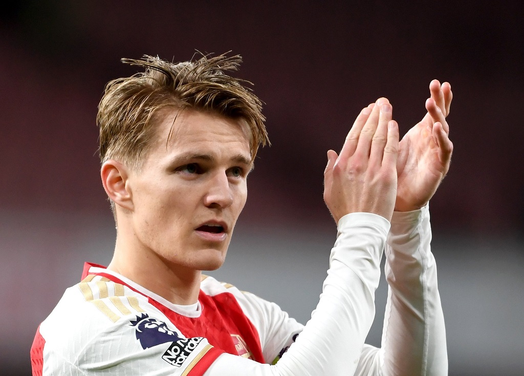 Kapten Arsenal, Martin Odegaard (X: @Arsenal)