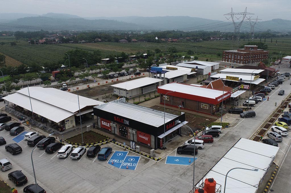 Ilustrasi Rest Area. Jasa Marga