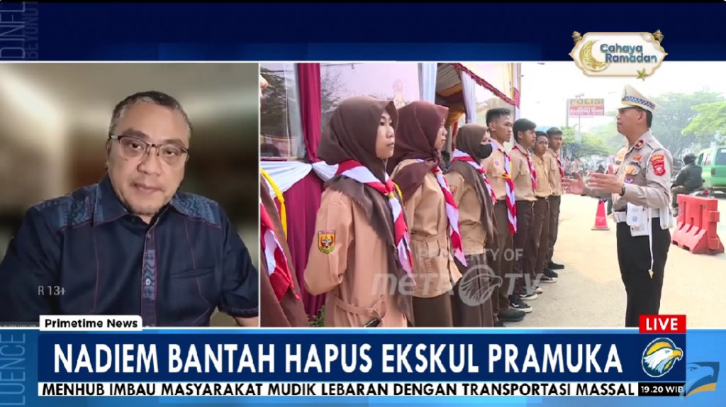 Wakil Ketua Komisi X DPR, Dede Yusuf. Foto: Metro TV