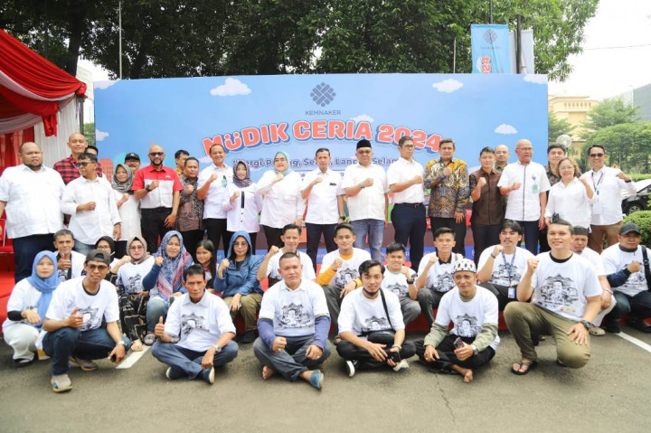 Kemenaker Kembali Gelar Mudik Bersama 2024 bagi Pekerja dan Keluarganya