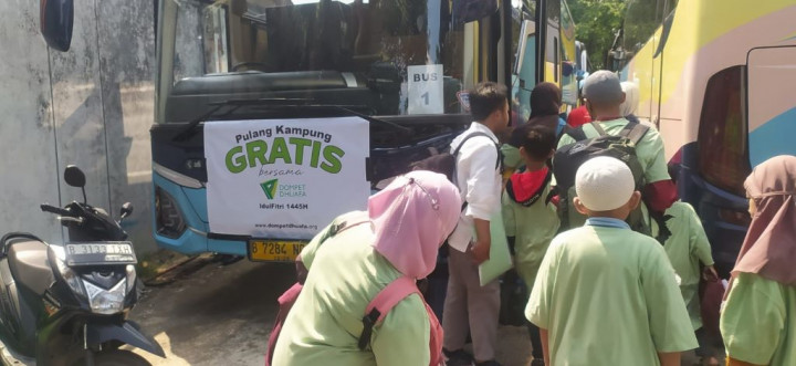 Mudik Gratis, Dompet Dhuafa Berangkatkan 350 Pemudik ke Jawa hingga Lampung