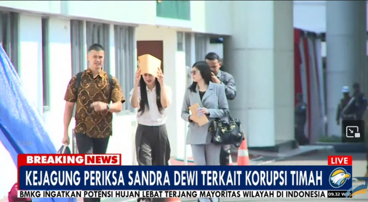 Kejagung Periksa Sandra Dewi, Saksi yang Dipanggil Berpotensi Terus Bertambah