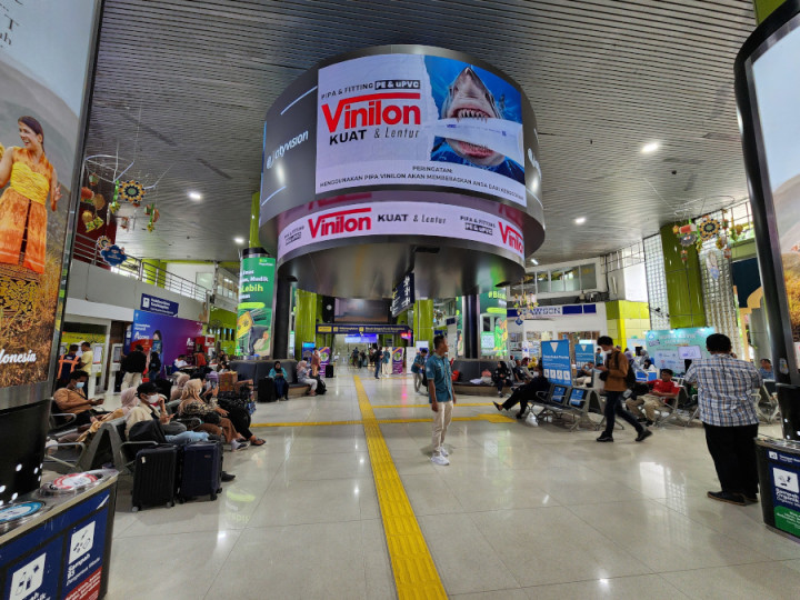Pemudik di Stasiun Gambir Meningkat, Tingkat Okupansi Mencapai 99,6%