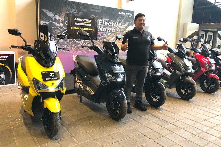 Bukan Cuma Kelir Baru, Ini Sejumlah Ubahan Motor Listrik United di 2024