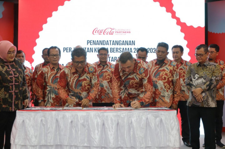 Penuhi Hak dan Kewajiban, Coca-Cola Teken Perjanjian Kerja dengan Serikat Pekerja