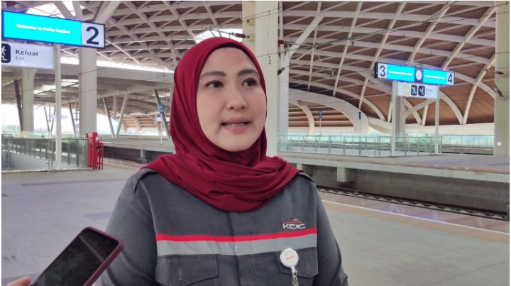 15 Ribu Orang Mudik Pakai Kereta Cepat Jakarta-Bandung Hari Ini