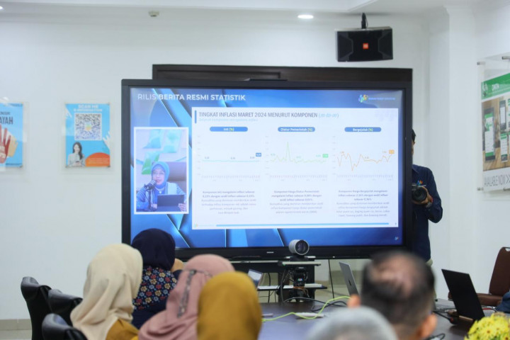 Nilai Tukar Petani Sumsel Naik 2,97% pada Maret 2024